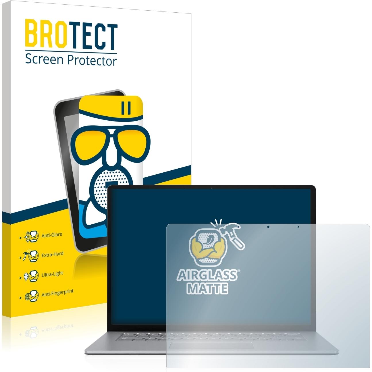BROTECT AirGlass Panzerglasfolie Matt (13.50"), Notebook Schutzfolie