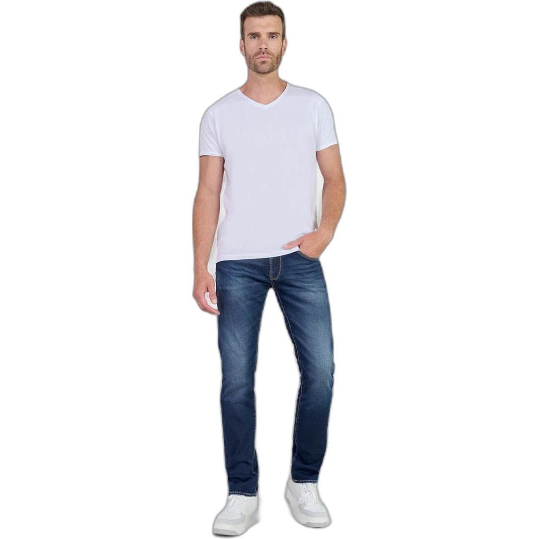 Le Temps Des Cerises, Herren, Jeans, 800/12 Basic, Blau, (42)