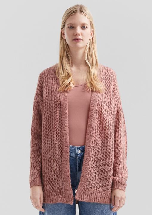 Produktbild s.Oliver Strickjacke Locker gestrickte Jacke mit überschnittener Schulter (S)