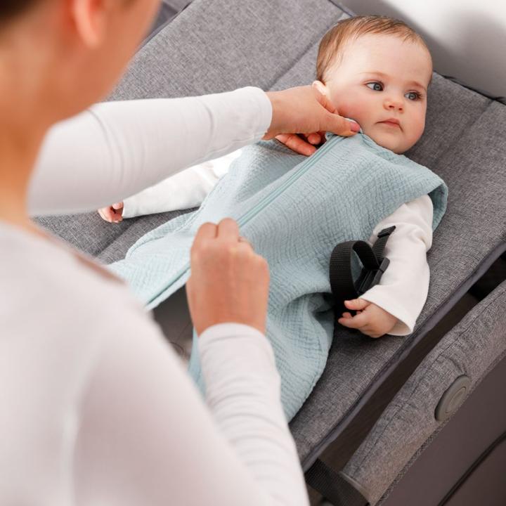 Actual product image La Loona LaLoona sleeping bags summer sleeping bag muslin / gauze - Mint - (90 cm, 0.5 TOG, Summer)