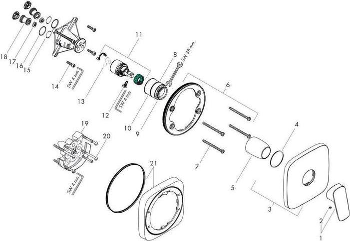 Produktbild hansgrohe Logis Chrom