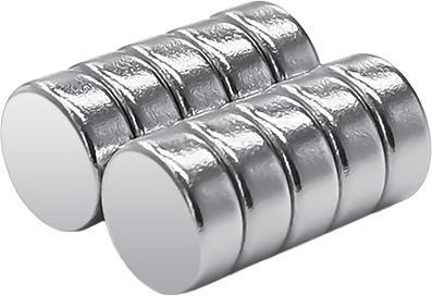 Immagine prodotto Rs Pro Magnete in neodimio, disco, 5mm x 2mm (10 x)