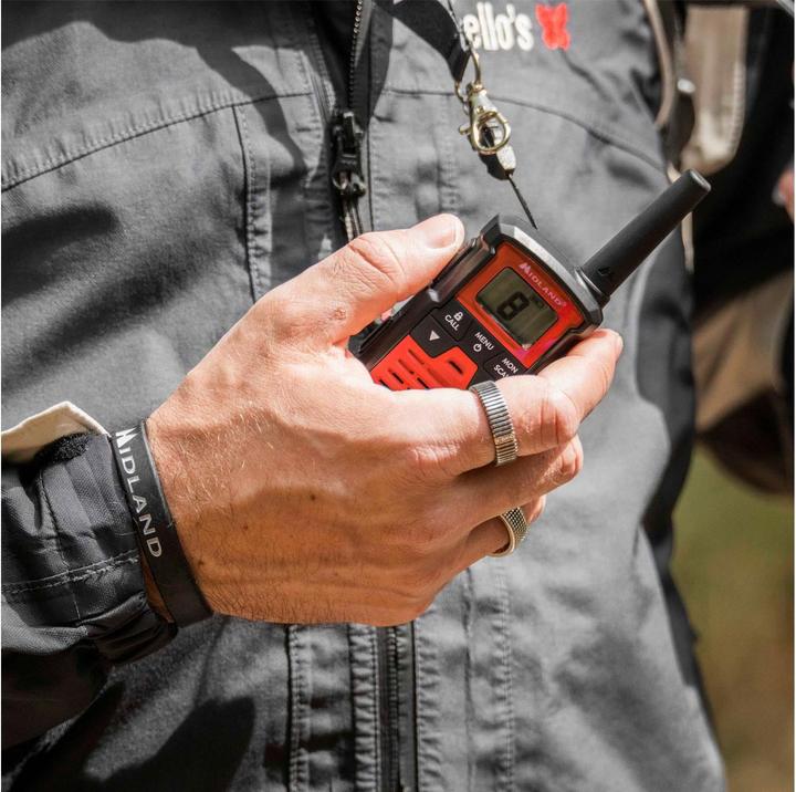 Actual product image Midland XT10 PRO - Portofoonset - Walkie Talkie - PMR446 - Set van 2 stuks - C1459 (4 km)