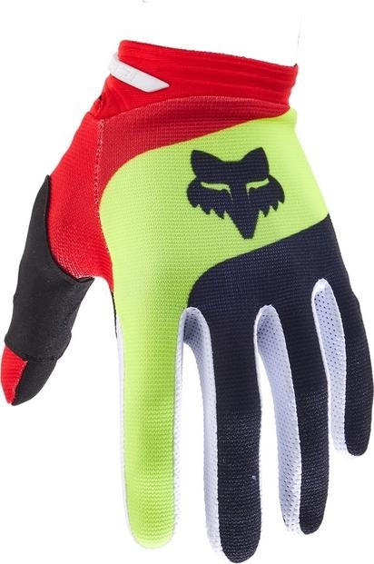 Actual product image Fox GLOVES 24 180 BALLAST BLK/RD (S)