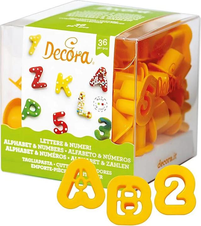 Immagine prodotto Decora Alfabeto e numeri