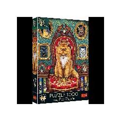 Thumbnail - Trefl Puzzle Premium Plus 1000 - Magic Collection: Verrückt nach Katzen (1000 Teile)