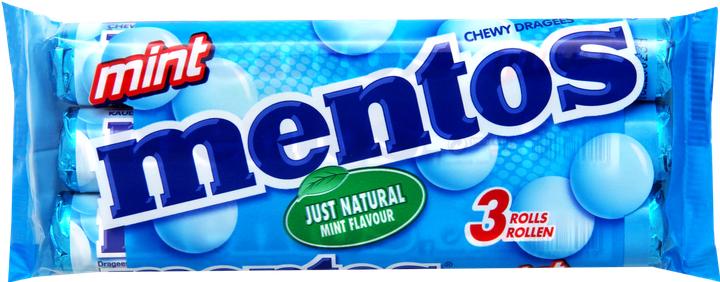 Actual product image mentos MP3 Mint (114 g, 3 pcs.)