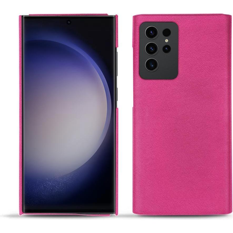 Thumbnail - Noreve Lederschutzhülle (Samsung Galaxy S23 Ultra), Smartphone Hülle, Rosa