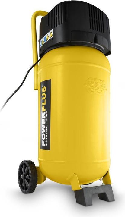 Produktbild Powerplus Kompressor 1500W - 50L - ölfrei (10 Bar, 50 l)