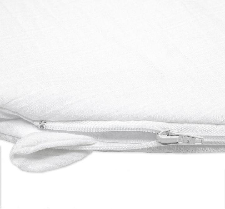 Actual product image Julius Zöllner Baby Summer Sleeping Bag Muslin Ivory Gr. 68/74 (74.74 cm, 2.5 TOG, All-season)