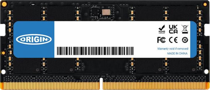 Produktbild Origin Storage 2X16GB DDR5 4800MHZ SODIMM 1RX8 (2 x 16GB, 4800 MHz, DDR5-RAM, SO-DIMM)