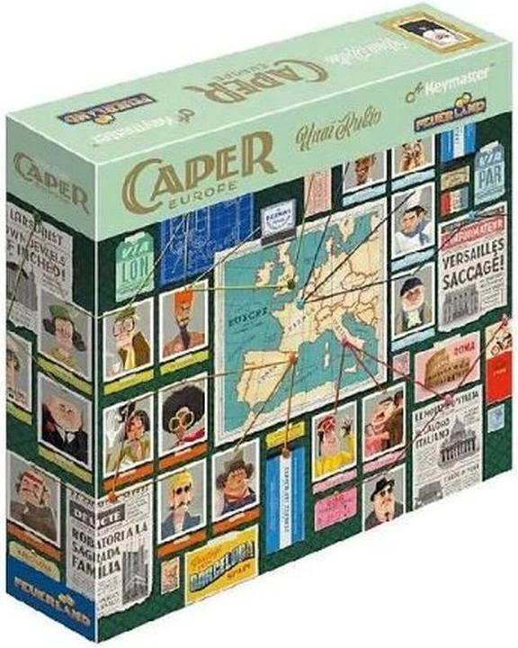 Actual product image Feuerland Caper Europe. Board game, for 2 players, from 10 years, DE edition. (German, 2 Players)