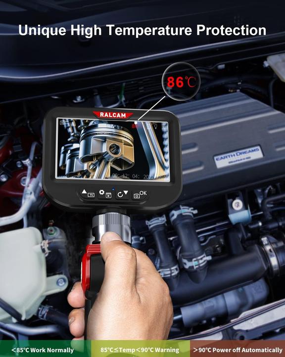 Actual product image Ralcam Endoscope Camera with Light