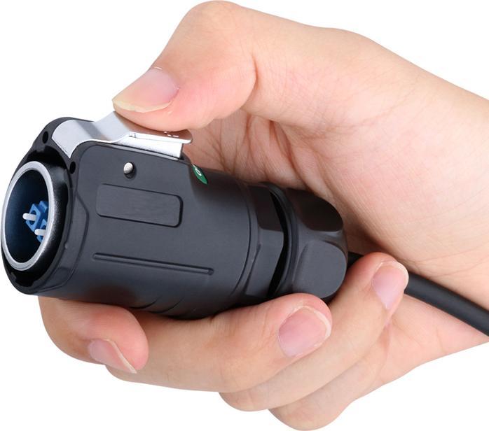 Actual product image Good Connections GC IC01-24F01 LC feed-through coupling, M24 (3 m)