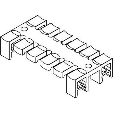 Icotek Zugentlastungsseite, Accessori per armadio rack