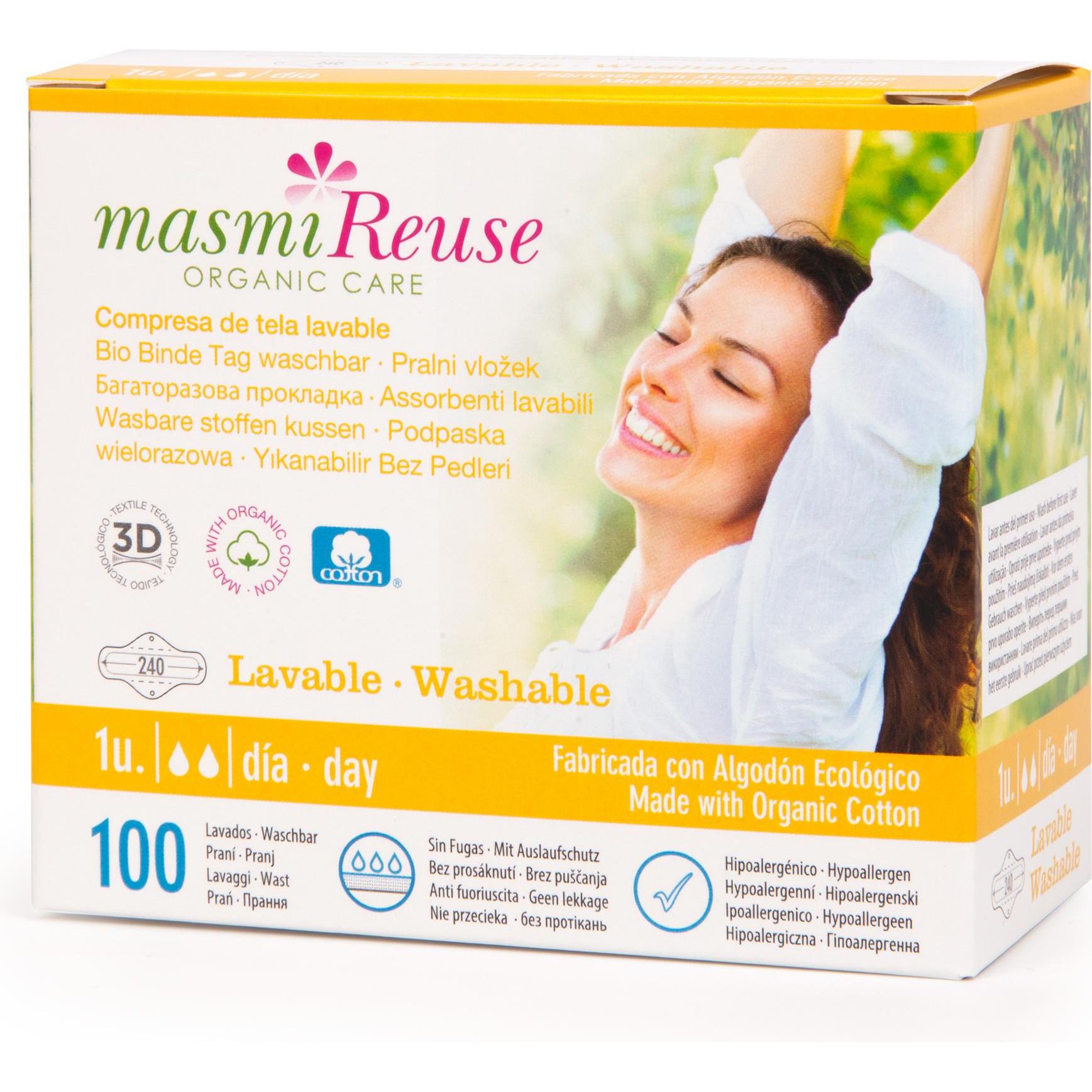 Thumbnail - Masmi, Binden, Bio Binden Tag Waschbar - Reuse (Damenbinden)