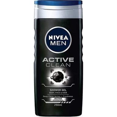 NIVEA, Duschmittel, Men żel pod prysznic Actice Clean 250ml (250 ml)