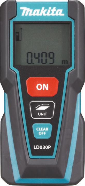 Actual product image Makita LD030P laser distance measuring device (30 m, 635 nm)
