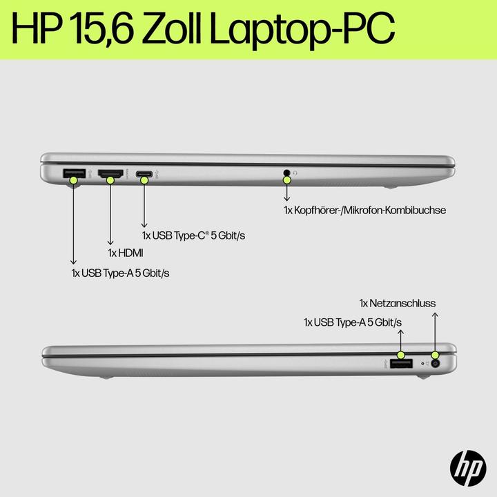 Immagine prodotto HP 15-fd0060ng (15.60", Intel Core i5-1334U, 16 GB, 1000 GB, DE)
