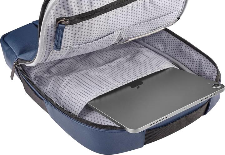 Actual product image Moleskine Professional Laptop Backpack for Office Use with Multiple Compartments and Padded Sleeve