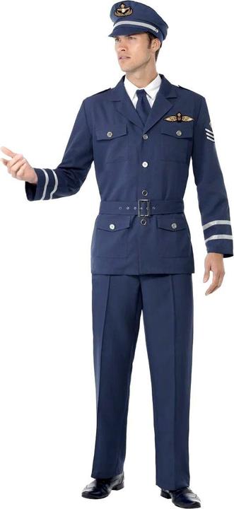 Produktbild Smiffys WW2 Air Force Kapitän Kostüm (L)