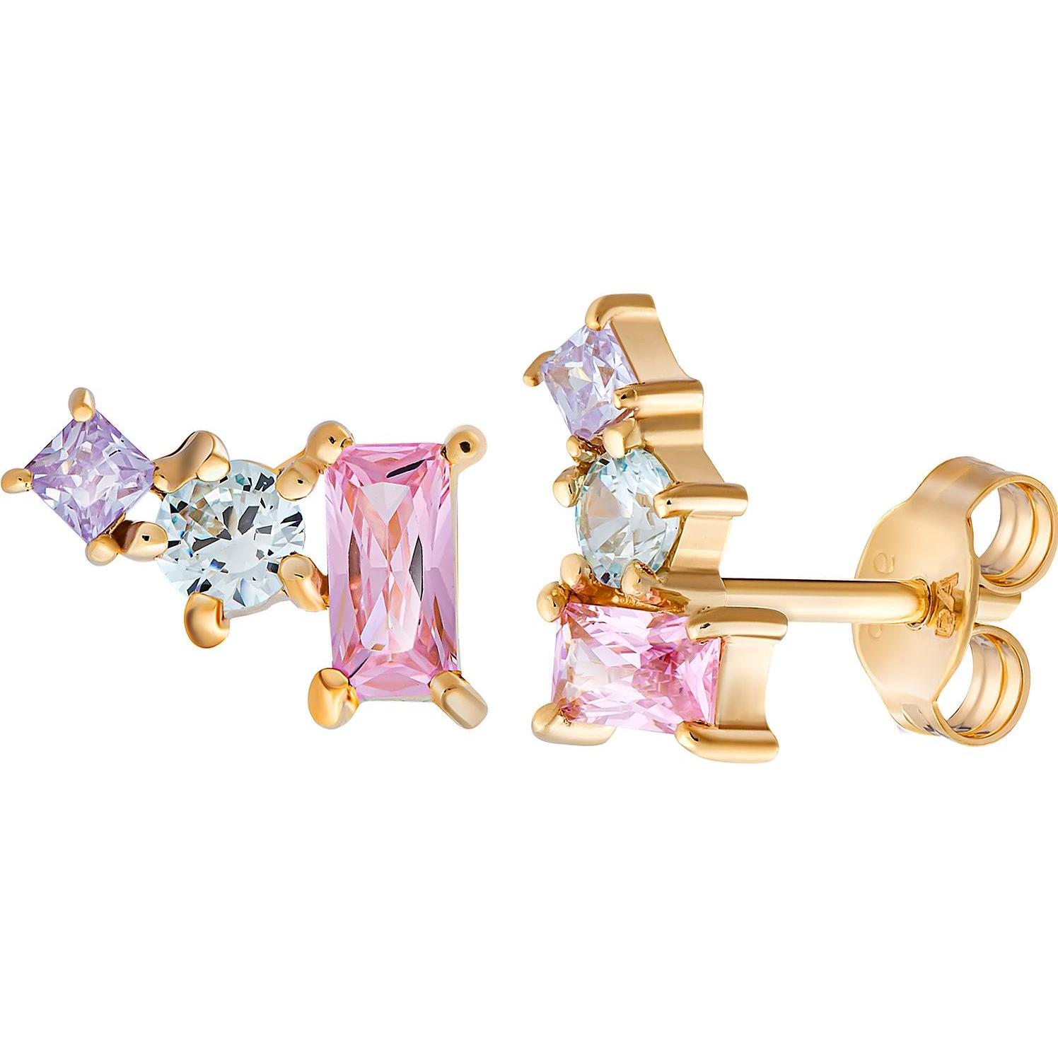 Caï, Ohrringe, Ohrstecker, (925er Silber)