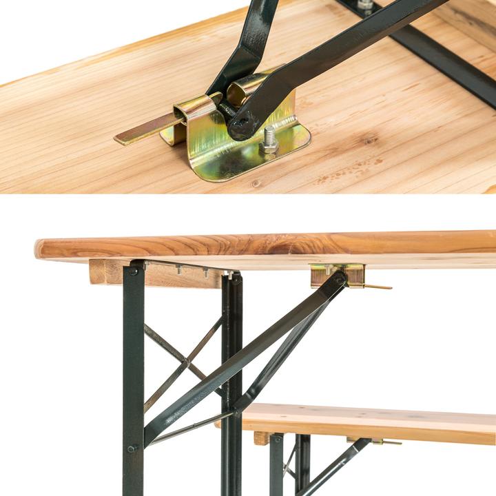 Produktbild tectake Bierzeltgarnitur (177 cm)