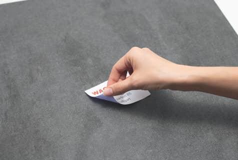 Actual product image HERMA A4 removable labels