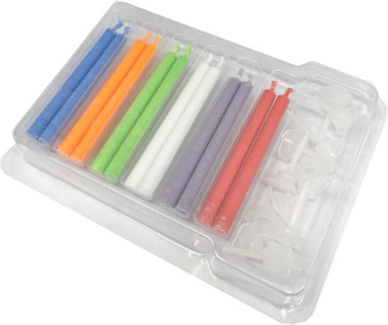 Actual product image Wondercandle Rainbow Moments (12 pcs.)