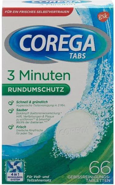 Immagine prodotto Corega 3Minuten Cleanser Tabs