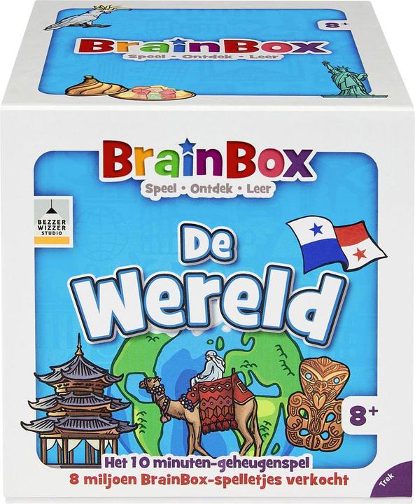 Actual product image Asmodée BrainBox The world board game