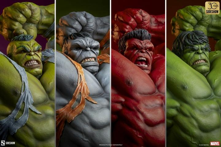 Image du produit Sideshow Marvel statuette Premium Format Red Hulk : Thunderbolt Ross 74 cm