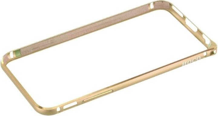 Produktbild Hoco iPhone 6 / 6S Buckle Metal Bumper gold (Apple iPhone 6, Apple iPhone 6s)