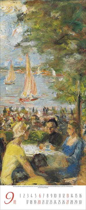 Produktbild Impressionisten 2026 (28.5 x 69 cm)