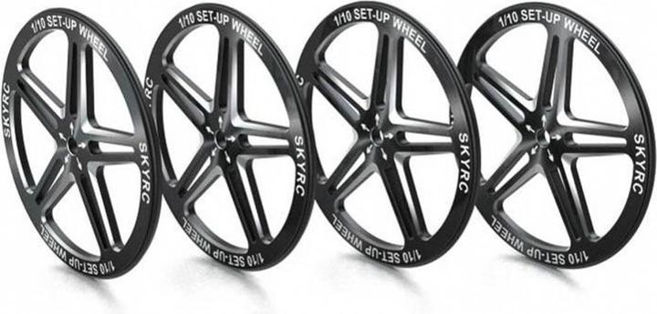Image du produit SkyRC Roues de setup, noir, 1:10