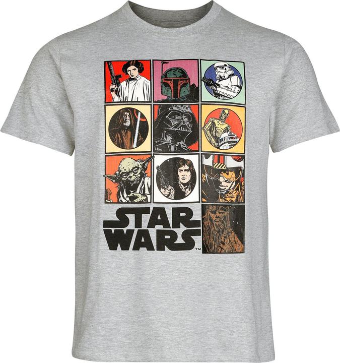 Produktbild Codi Star Wars T- Icons grau (S)