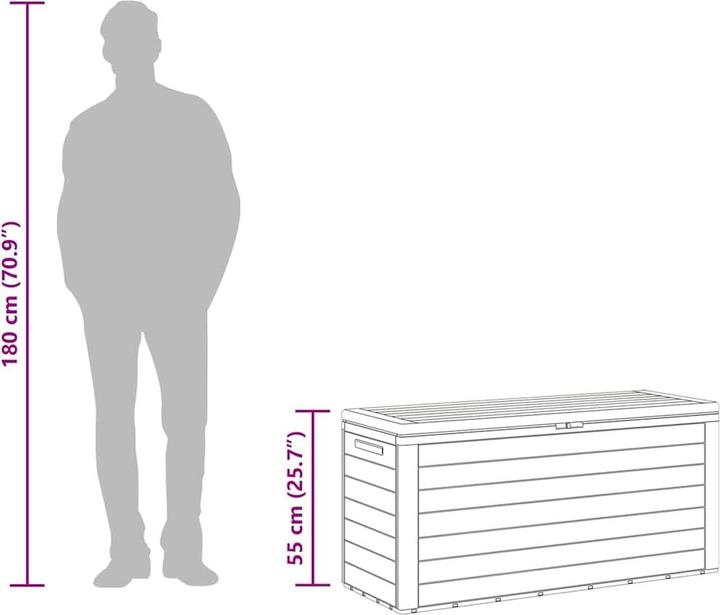 Produktbild vidaXL Aufbewahrungsbox