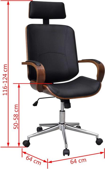Actual product image vidaXL Bürostuhl (50 - 58 cm)