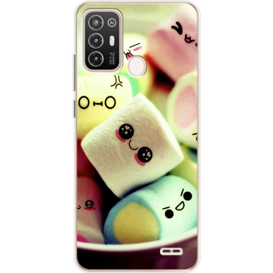 König Design Hülle Handy Schutz für ZTE Blade A52 Case Cover Tasche Bumper Etuis Backcover (ZTE Blade A52), Smartphone H...