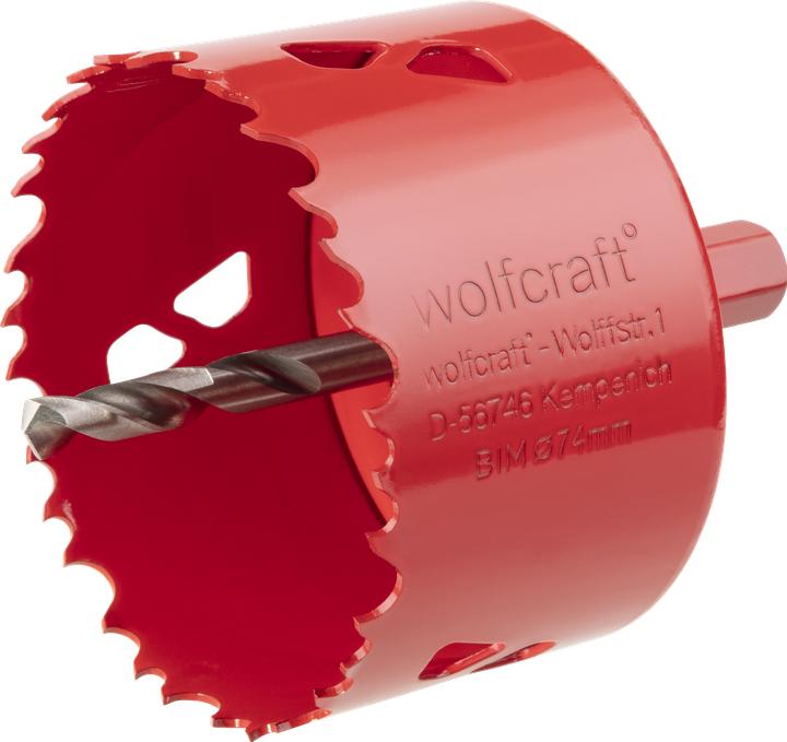 Image du produit wolfcraft wolfcraft 1 Lochsäge BiM ø74mm (74 millimètres)