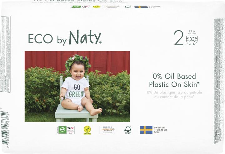 Produktbild Naty Biowindel (Gr. 2, Tragepack, 33 Stück)