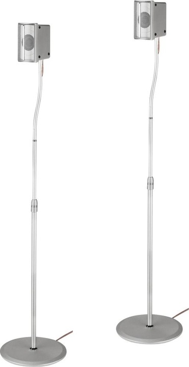 Immagine prodotto Hama Supporti per altoparlanti - 1 coppia (Set, Cavalletto, Regolabile in altezza)