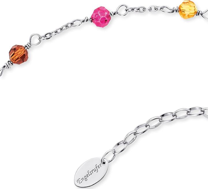 Produktbild Engelsrufer Glasperlen Fusskette (Edelstahl, Glas, 27 cm)