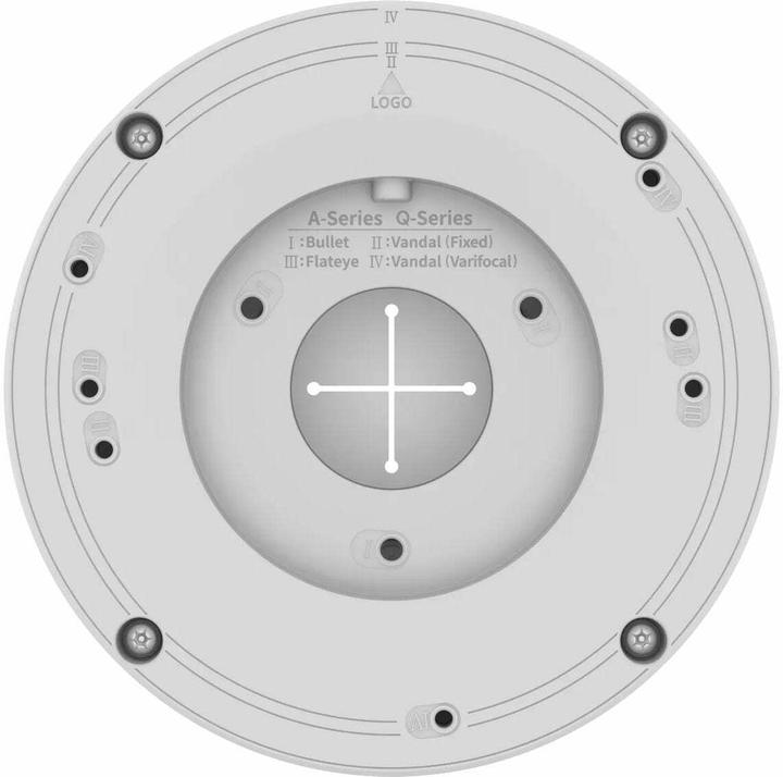 Produktbild Hanwha Anschlussbox SBV-A14B Weiss 1 Stück