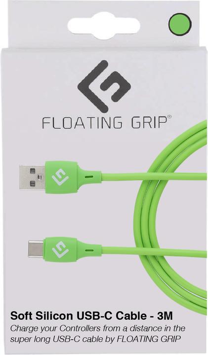 Immagine prodotto Floating Grip Cavo USB-C in silicone 3M (verde) (3 m, USB 3.1)