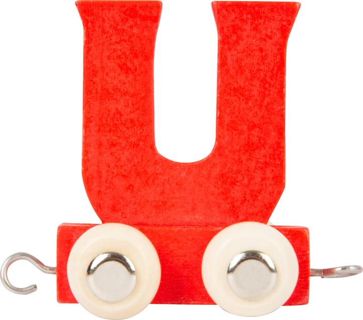 Actual product image small foot Letter U