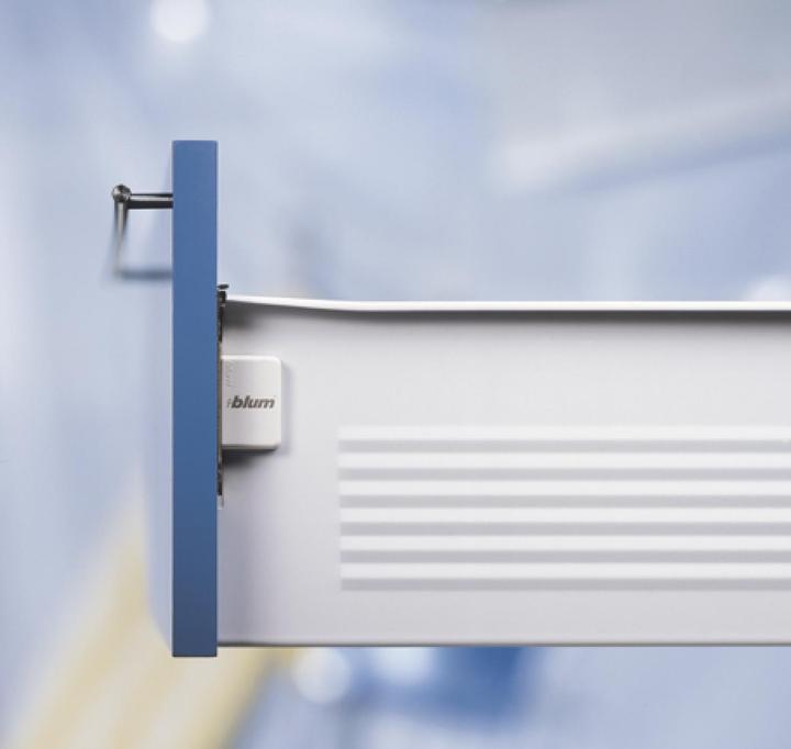 Immagine prodotto Blum METABOX H telaio 320 versione a vite, estensione parziale, NL 550, bianco crema