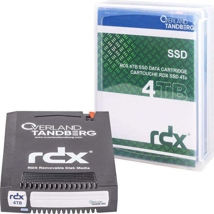 Image du produit Tandberg Data Support RDX (SSD) 8886-RDX 4 TB 1 pièce (RDX (SSD), 4000 Go)