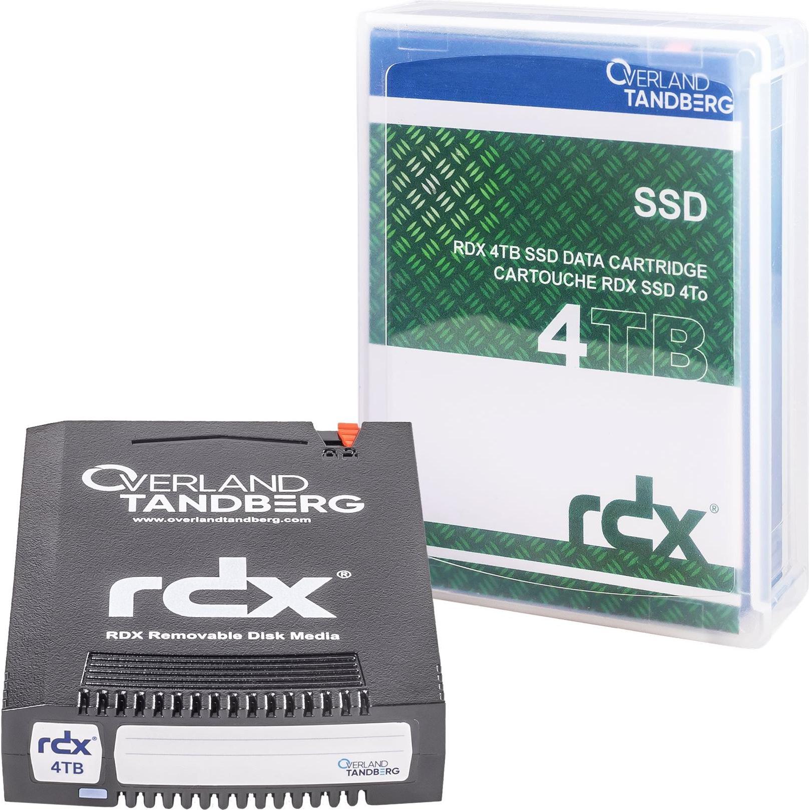 Thumbnail - Tandberg Data RDX-Medium (SSD) 8886-RDX 4 TB 1 Stück (RDX (SSD), 4000 GB), Cartridge