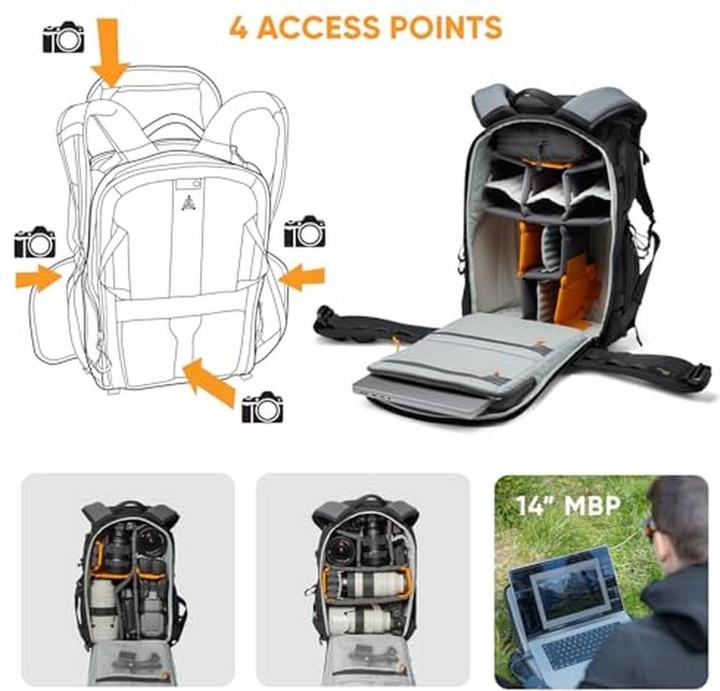 Actual product image Lowepro ProTactic BP 350 AW III (Photo backpack, 17 l)
